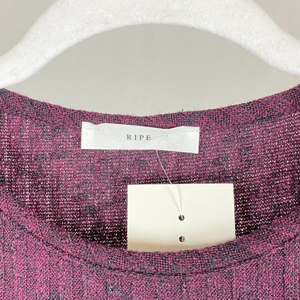 NWT Ripe Women's Cold Shoulder 3/4 Three Quarter Length Sleeve Knit Fabr… - Picture 4 of 7